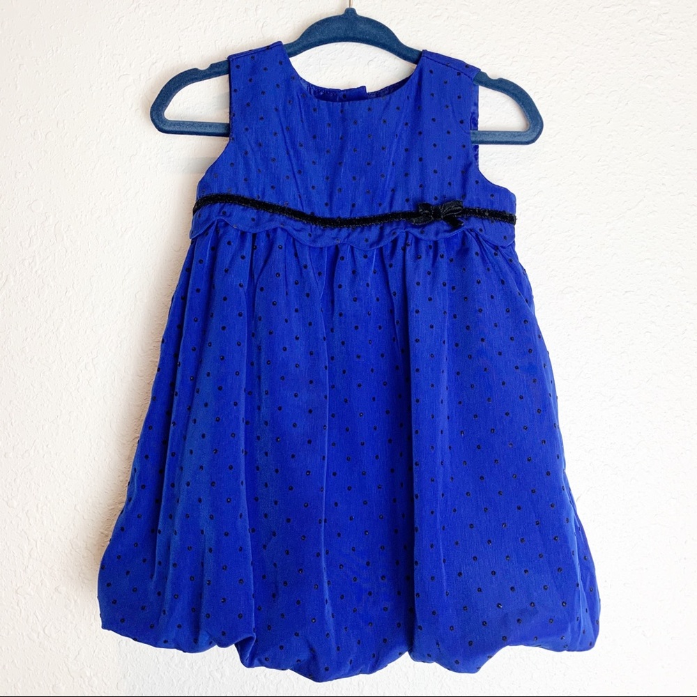 Gymboree Royal Blue baby Dress size 6-12